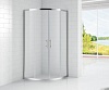 Душевой угол рифленый Cezares ECO R-2, 90x90, ECO-O-R-2-90-P-Cr