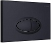 Кнопка смыва Logan Oval двойная Black Mattе 00297676