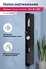 Полка для ванной Aquanet Магнум Н, черный, 00326459