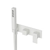 Встраиваемый смеситель для душа Cezares Porta, белый матовый, PORTA-VDM2-BIO