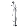 Напольный смеситель для ванны Cezares Comfort, хром, COMFORT-VDP-01