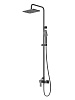 Душевая система Cezares Slider, черный матовый, SLIDER-CD-NOP