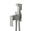 Смеситель с гигиеническим душем Cezares Slider, сатин, SLIDER-DIF-IN