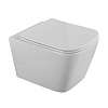 Унитаз BelBagno Due с сиденьем, подвесной, BB7107CHR/SC