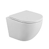Чаша унитаза BelBagno Uno с сиденьем, подвесной, BB3105CHR/SC