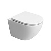 Унитаз BelBagno Uno с сиденьем, подвесной, BB5177CH-TOR/SC