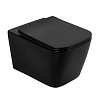 Унитаз с сиденьем BelBagno Ardente-C, подвесной, BB3202CHR-MB/BB3202SC-MB