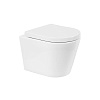 Унитаз с сиденьем BelBagno Flay-R, подвесной, BB053CHR/BB865SC