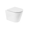 Унитаз с сиденьем BelBagno Flay-R, подвесной, BB053CHR/BB870SC