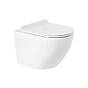 Унитаз с сиденьем BelBagno Sfera-R, подвесной, BB046CHR/BB2111SC