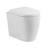 Унитаз с сиденьем BelBagno Marino, приставной, BB105CBR/BB105SC