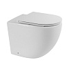 Унитаз с сиденьем BelBagno Sfera-R, приставной, BB2141CBR/BB870SC