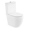 Унитаз с сиденьем BelBagno Amanda, напольный, BB051CPR/BB051SC