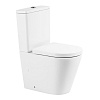 Унитаз с сиденьем BelBagno Flay-R, напольный, BB2149CPR/BB2149T/BB865SC