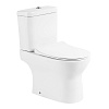 Унитаз с сиденьем BelBagno Steam, напольный, BB130CPR/BB130SC