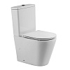 Унитаз с сиденьем BelBagno Flay-R, напольный, BB2149CP-TOR/BB2149T/BB870SC