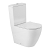 Унитаз с сиденьем BelBagno Sfera-Tor, напольный, BB2141CP-TOR/SC/BB2141T