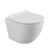 Унитаз с сиденьем BelBagno Sfera-R, подвесной, BB046CHR/BB076SC
