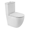 Унитаз с сиденьем BelBagno Amanda, напольный, BB051T+BB051CPR+BB902SC