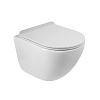 Унитаз с сиденьем BelBagno Amanda, подвесной, BB051CHR+BB901SC