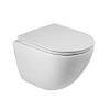 Унитаз с сиденьем BelBagno Amanda, подвесной, BB051CHR+BB902SC