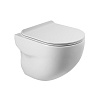 Унитаз с сиденьем BelBagno Onda, подвесной, BB066CHR+BB901SC