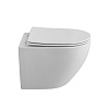 Унитаз с сиденьем BelBagno Sfera-R, подвесной, BB046CH-TOR+BB051SC