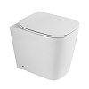 Унитаз с сиденьем BelBagno Albano, приставной, BB120CBR+BB903SC