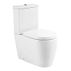 Унитаз с сиденьем BelBagno Marino, напольный, BB105CPR+BB105T+BB865SC