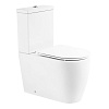 Унитаз с сиденьем BelBagno Marino, напольный, BB105CPR+BB105T+BB870SC