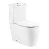 Унитаз с сиденьем BelBagno Marino, напольный, BB105CPR+BB105T+BB2034SC