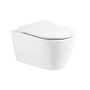 Унитаз с сиденьем BelBagno Marino, подвесной, BB105CHR+BB2031SC