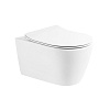 Унитаз с сиденьем BelBagno Marino, подвесной, BB105CHR+BB2034SC