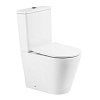 Унитаз с сиденьем BelBagno Flay-R, напольный, BB2149T+BB2149CPR+BB2031SC