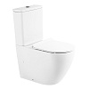 Унитаз с сиденьем BelBagno Sfera-R, напольный, BB2141T+BB2141CPR+BB2111SC