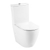 Унитаз с сиденьем BelBagno Sfera-R, напольный, BB2141T+BB2141CPR+BB2031SC
