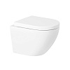 Унитаз с сиденьем BelBagno Sfera-R, подвесной, BB046CHR+BB105SC