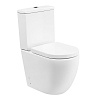 Унитаз с сиденьем BelBagno Amanda, напольный, BB051T+BB051CPR+BB865SC
