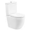 Унитаз с сиденьем BelBagno Amanda, напольный, BB051T+BB051CPR+BB105SC