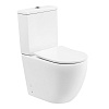 Унитаз с сиденьем BelBagno Amanda, напольный, BB051T+BB051CPR+BB2031SC