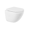 Унитаз с сиденьем BelBagno Amanda, подвесной, BB051CHR+BB865SC