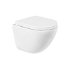 Унитаз с сиденьем BelBagno Amanda, подвесной, BB051CHR+BB105SC