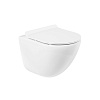 Унитаз с сиденьем BelBagno Amanda, подвесной, BB051CHR+BB2111SC