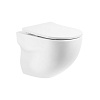 Унитаз с сиденьем BelBagno Onda, подвесной, BB066CHR+BB2031SC