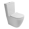 Унитаз с сиденьем BelBagno Sfera-R, напольный, BB2141T+BB2141CP-TOR+BB2034SC