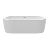 Ванна со сливом-переливом и панелью Cezares Slim, 180x80, SLIM CENTRAL-180-80-60-W37-SET