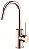 Смеситель Paffoni Light, золото, LIG078ROSE