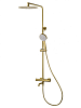 Душевая система Wonzon &amp; Woghand STICK, брашированная, золото, WW-88739903-BG