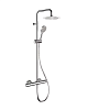 Душевая система Remer Rubinetterie Elegance, хром, EQ32A8MPUFM30