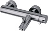 Смеситель для ванны Paffoni Light, сталь, LIG022ST